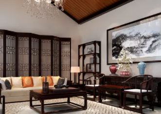 夹江中式书房设计让四合院的生活更加美好